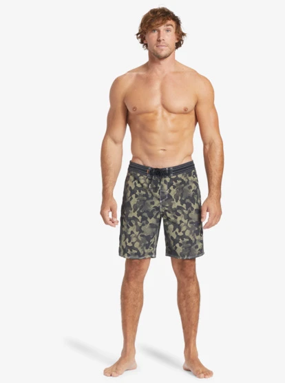 Quiksilver Waterman Throwback Camo 19" Boardshorts - Image 7