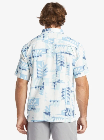 Quiksilver Waterman Canoes Reef Technical Short Sleeve Shirt - Image 7