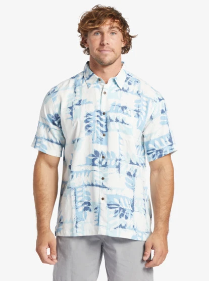 Quiksilver Waterman Canoes Reef Technical Short Sleeve Shirt - Image 3