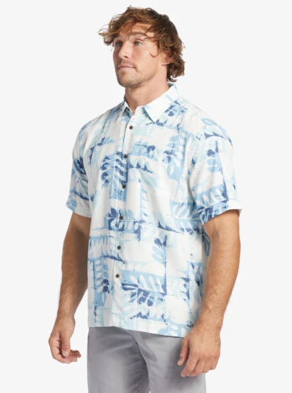 Quiksilver Waterman Canoes Reef Technical Short Sleeve Shirt - Image 4