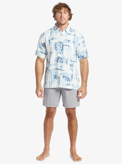Quiksilver Waterman Canoes Reef Technical Short Sleeve Shirt - Image 6