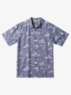 Quiksilver Waterman Line Spinner Short Sleeve Shirt