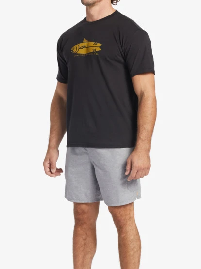 Quiksilver Waterman Fish Tales T-Shirt - Image 4