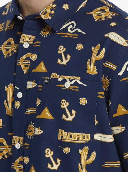 Quiksilver X Pacifico Short Sleeve Shirt - Image 5