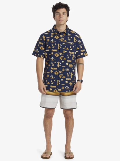 Quiksilver X Pacifico Short Sleeve Shirt - Image 6