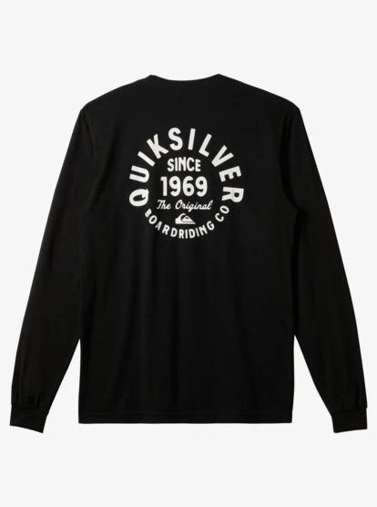 Quiksilver Circled Script Long Sleeve T-Shirt - Image 2