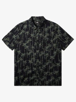 Quiksilver Painted Palm Short Sleeve Shirt